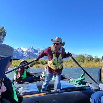Barker-Ewing Scenic Float Trips - James doing the work to give us an amazing experience, much appreciated - Rafting/Kayaking Near Me