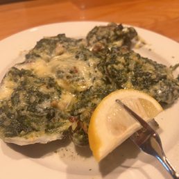 Oysters Rockefeller with Gouda