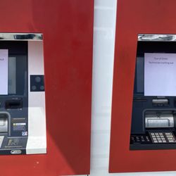 Wells Fargo Bank - Both atm's broke
