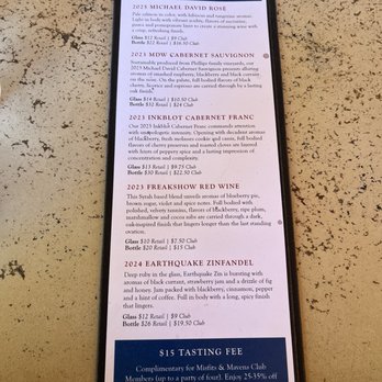 Michael David Winery - Michael David Winery (Lodi, CA): July Tasting Menu - Wine Tasting Room Near Me - Lodi, California Michael David Winery - Michael David Winery (Lodi, CA): July Tasting Menu - Wine Tasting Room Near Me - Lodi, California