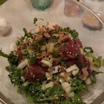 Water + Flour - The original poke: $17. Hefty price for a small portion. - Sushi Bars Near Me - Tampa, Florida
