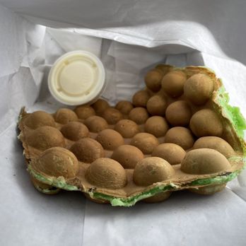 Lúa - Pandan waffle (wish it had a stronger coconut flavor) - Vietnamese Near Me - Portland, Oregon Lúa - Pandan waffle (wish it had a stronger coconut flavor) - Vietnamese Near Me - Portland, Oregon