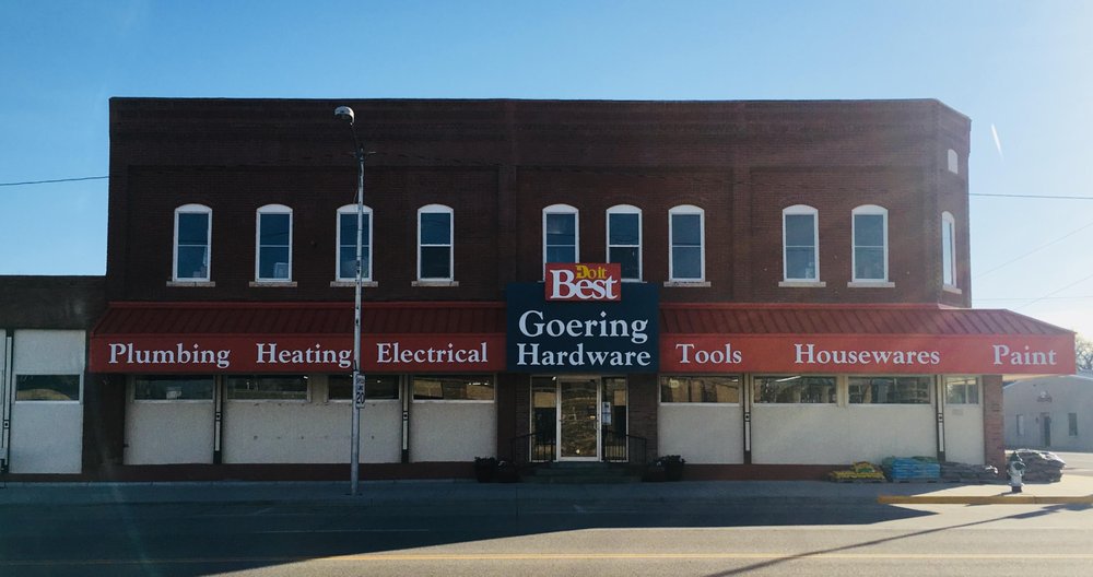 Slide of Goering Hardware Company