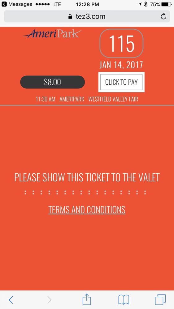 VALET PARKING AT WESTFIELD VALLEY FAIR Updated June 2024 2855