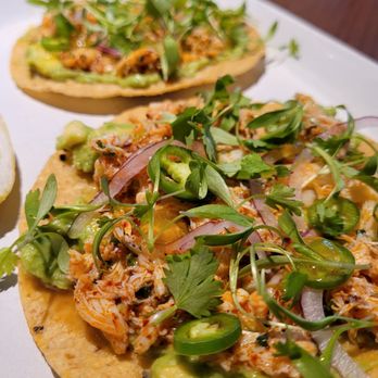 Saizon - Dungeness Crab Tostada - New American Near Me - Fresno, California