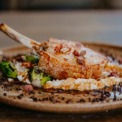 Hundred Acre Bar - Seared pork cutlet