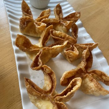Thai Bistro - Crab Rangoon with fresh crab - Thai Near Me - Santa Barbara, California Thai Bistro - Crab Rangoon with fresh crab - Thai Near Me - Santa Barbara, California
