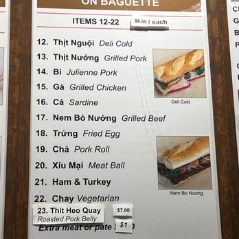 Banh Mi Saigon - Sandwiches Near Me - Westminster, California Banh Mi Saigon - Sandwiches Near Me - Westminster, California