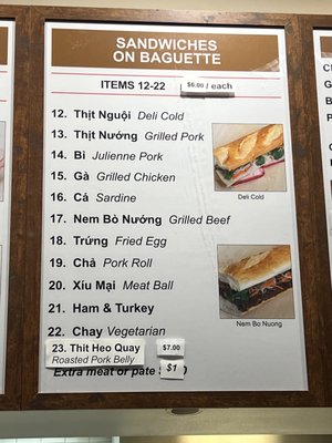 Menu photo 7 Banh Mi Saigon Westminster, CA Menu photo 7 Banh Mi Saigon Westminster, CA