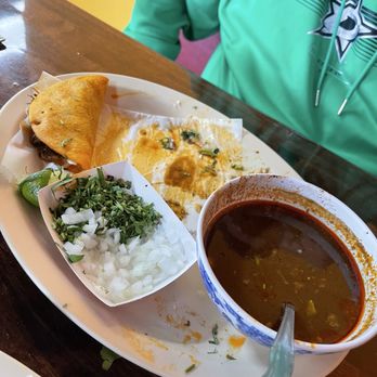 Taqueria Maria Bonita - Barria tacos...come with four! Delish! - Mexican Near Me - Arlington, Texas