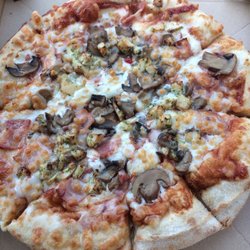 Telepizza - Pizza especial Jamon, pollo, champignons!!!