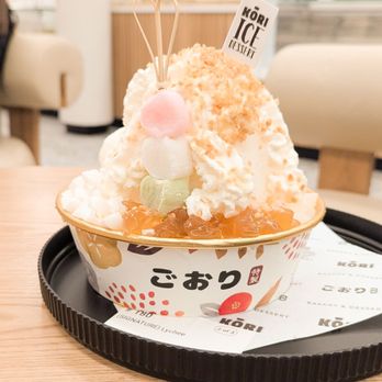 KŌRI Bakery & Dessert - Lychee Snow Ice - Desserts Near Me - Orlando, Florida