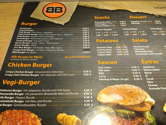 Menu photo 1 Balli Burger Berlin, BE