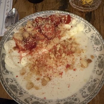 The Goodyear House - Buttermilk Panna Cotta - Tapas Bars Near Me - Charlotte, North Carolina