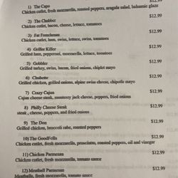 C&C Italian Deli & Sandwich Shop - The hot hero sandwiches.