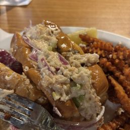 Lobster Rolls and Sweet Potato Fried Lobster Rolls and Sweet Potato Fried