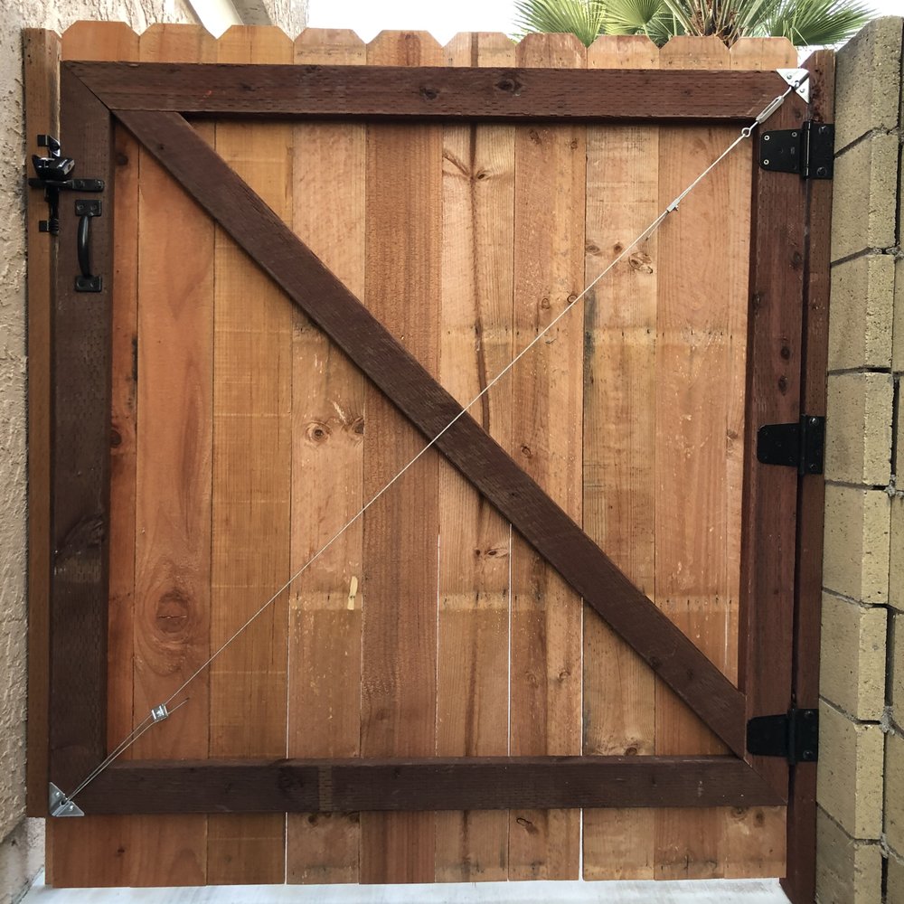 Trusty Justin - After picture of Gate #2 - Handyman Near Me - Orange, California Trusty Justin - After picture of Gate #2 - Handyman Near Me - Orange, California
