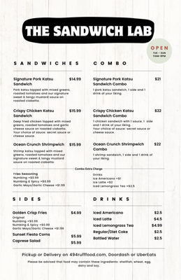 The Sandwich Lab by null