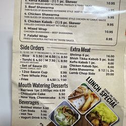 Shawarma Inn - Menu 3