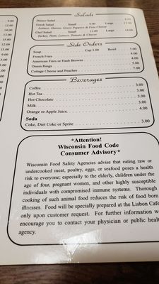 Menu photo 1 Lisbon Cafe Milwaukee, WI Menu photo 1 Lisbon Cafe Milwaukee, WI