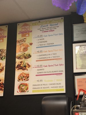 Menu photo 1 Homemade Taqueria Hempstead Hempstead, NY