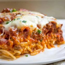 Chef Mychal Pride - Homemade Spaghetti Pie