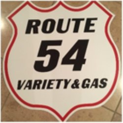 Route 54 Variety & Gas - Logo