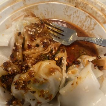The Bund - The chili you see... that's me adding the hot oil! 3/9. Horrible. - Shanghainese Near Me - Forest Hills, New York