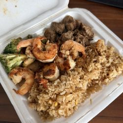 Hachi Hachi - Shrimp hibachi plate