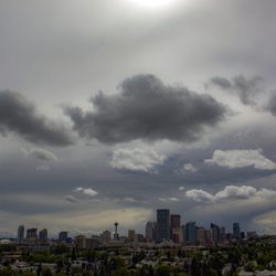 Tom Campbell's Hill - Calgary Skyline