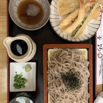 I-NABA - Tempura soba set (cold soba) - Japanese Near Me - Honolulu, Hawaii I-NABA - Tempura soba set (cold soba) - Japanese Near Me - Honolulu, Hawaii