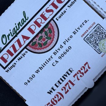 The Original Pizza Presto - Pizza Near Me - Pico Rivera, California The Original Pizza Presto - Pizza Near Me - Pico Rivera, California