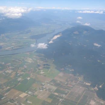 Skydive Vancouver - the view at 10,000 feet! - Skydiving Near Me - Abbotsford, British Columbia