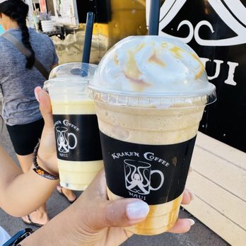 Kraken Coffee - MoChawao / Caramel frappe! - Coffee & Tea Near Me - Kihei, Hawaii