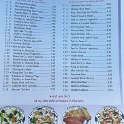 No. 1 Kitchen - Menu 03/2026