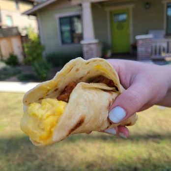 HomeState - Close up on the Trinity Taco - Tacos Near Me - Pasadena, California