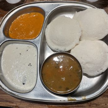 Southern Spice - Idli (3) (V,GF) - Indian Near Me - Irvine, California Southern Spice - Idli (3) (V,GF) - Indian Near Me - Irvine, California