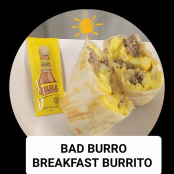 Bad Burro Coffee - a breakfast burrito - Coffee & Tea Near Me - Waterloo, New York