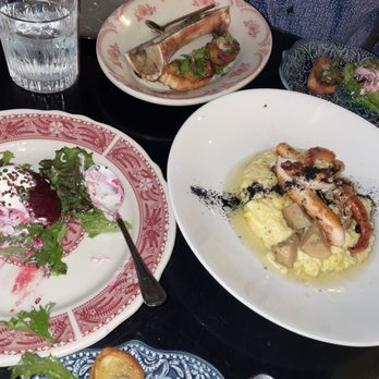 Avvino - Salad, Charred Octopus, Roasted Bone Marrow - New American Near Me - Rochester, New York