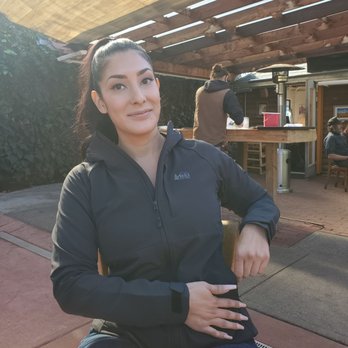 Sam's Log Cabin - Happy girlfriend once you feed her - Breakfast & Brunch Near Me - Albany, California Sam's Log Cabin - Happy girlfriend once you feed her - Breakfast & Brunch Near Me - Albany, California