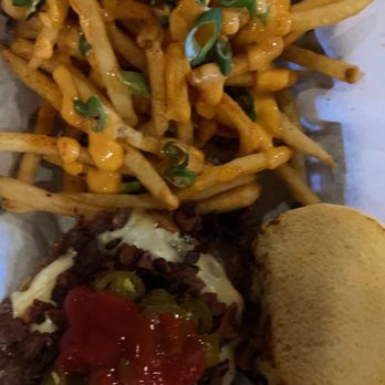 Biebs & Ash - Peanut Butter Smash Burger - Burgers Near Me - Goshen, Indiana Biebs & Ash - Peanut Butter Smash Burger - Burgers Near Me - Goshen, Indiana