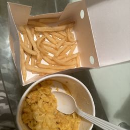 French Fries and Mac & Cheese