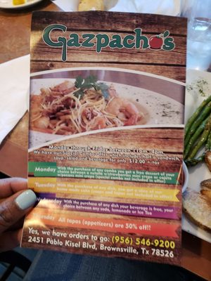 Menu photo 6 Gazpacho's Brownsville, TX Menu photo 6 Gazpacho's Brownsville, TX