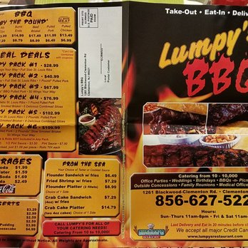 Lumpy's BBQ - Barbeque Near Me - Clementon, New Jersey