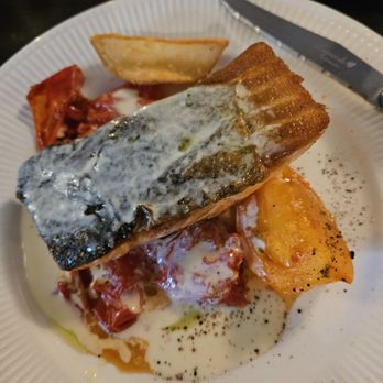 Cognac - Salmon entree - French Near Me - St. Petersburg, Florida Cognac - Salmon entree - French Near Me - St. Petersburg, Florida
