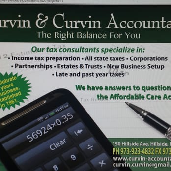 Curvin & Curvin - Accountants Near Me - Hillside, New Jersey