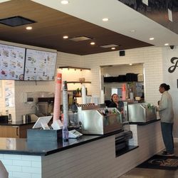 Order and pay at the counter.