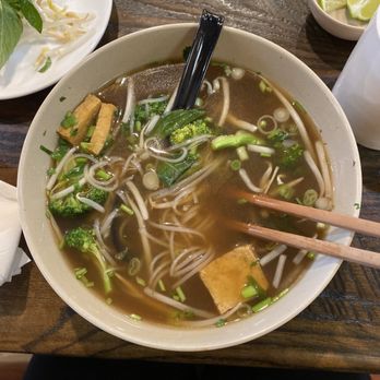 Madame Pho - Tofu pho with beef broth. - Vietnamese Near Me - Kenosha, Wisconsin Madame Pho - Tofu pho with beef broth. - Vietnamese Near Me - Kenosha, Wisconsin