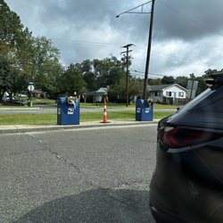 United States Post Office - Sealed off outdoor drop boxes