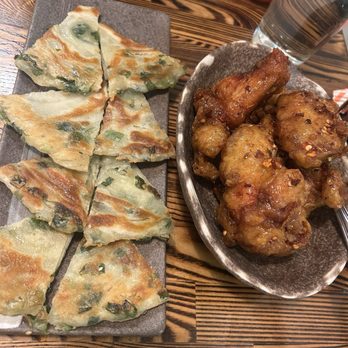 Dumpling Hours - Dry Fried Chicken Wings  Green Onion Pancakes - Dim Sum Near Me - Walnut Creek, California